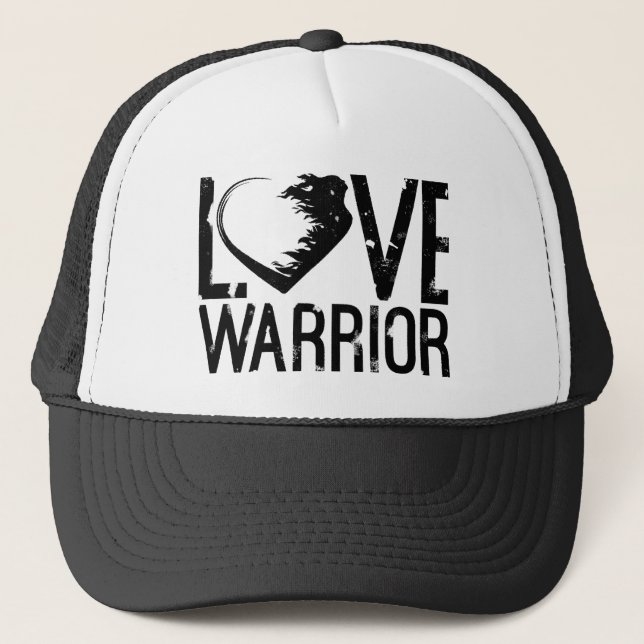 Love Warrior Trucker Hat (Front)