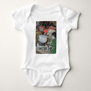 Love was in the Air Baby Bodysuit