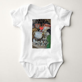 Love was in the Air Baby Bodysuit