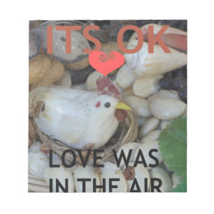 Love was in the Air Notepad