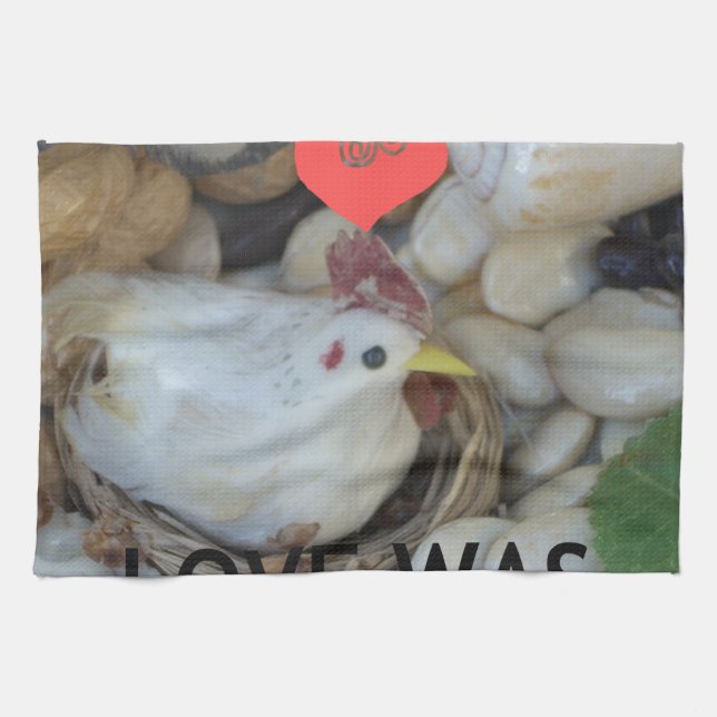 Love was in the Air Towel (Horizontal)