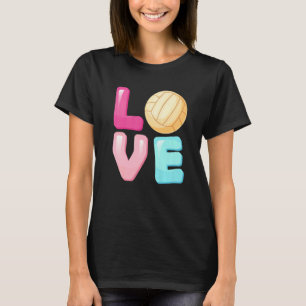 Love Water Polo Player Team Fan Girls Womens