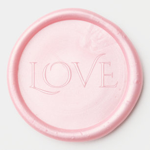 LOVE Wax Seal Sticker / Cinzel Decorative