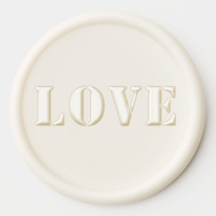 LOVE Wax Seal Sticker / Stencil