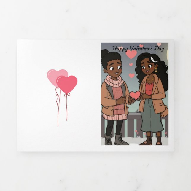 Love - We Tri-Fold Holiday Card (Cover)