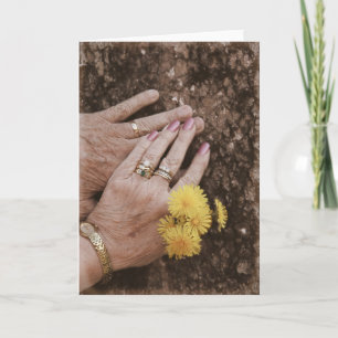 Love, Wedding Anniversary - Blank Greeting Card