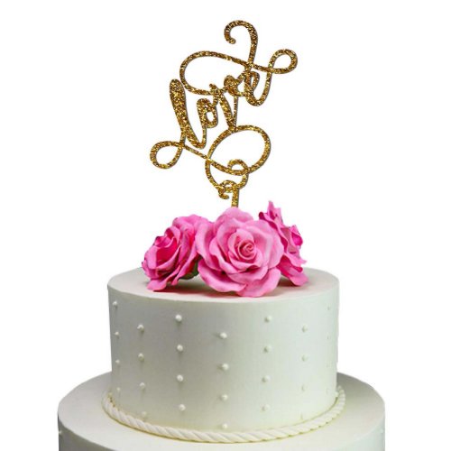 Love Wedding Cake Toppers Wedding Decoration