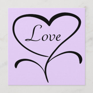 Love Wedding Invitation