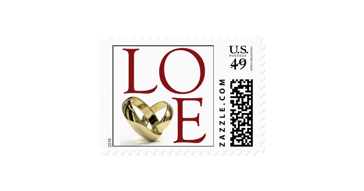 Love Stamps For Wedding Invitations 1