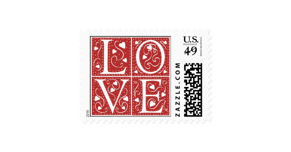Love Stamps For Wedding Invitations 4