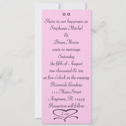 Love Wedding Invites