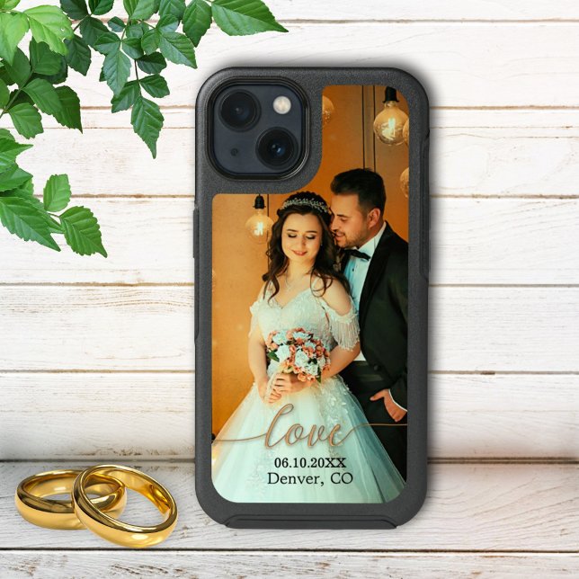 Love Wedding Photo Phone Case (Creator Uploaded)