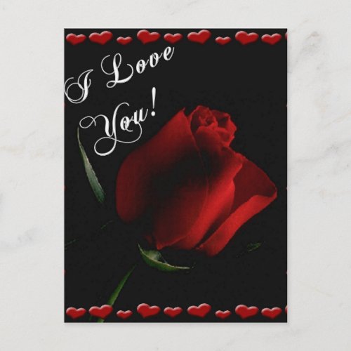 Love Wedding Shower Couple Valentine Mother Wife Holiday Postcard
