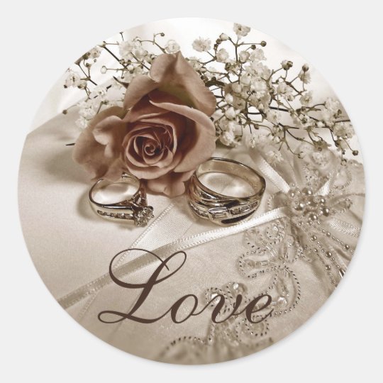Love Wedding Stickers