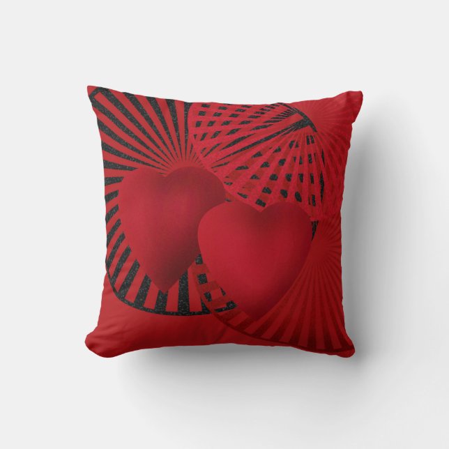 Love . Wedding Throw Pillow (Front)