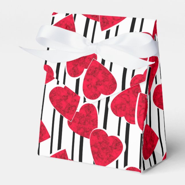 Love, wedding, Valentine's day Favor Boxes (Front Side)