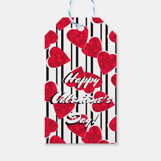 Love, wedding, Valentine's day Gift Tags (Front)