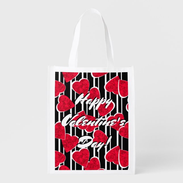 Love, wedding, Valentine's day Grocery Bag (Front)
