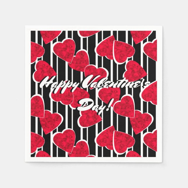 Love, wedding, Valentine's day Napkins (Front)