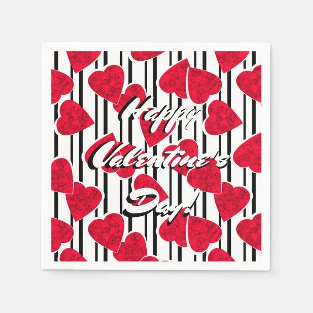 Love, wedding, Valentine's day Napkins (Front)
