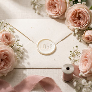 LOVE Wedding Wax Seal Sticker