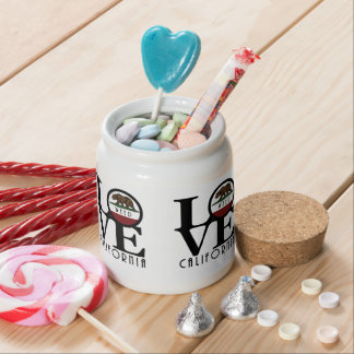 LOVE Weed California Candy Jar