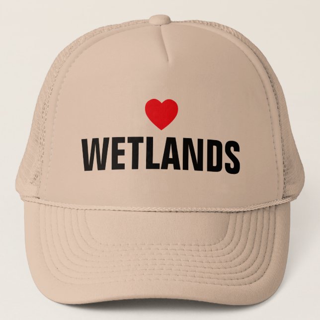 Love Wetlands™ Trucker Hat (Front)