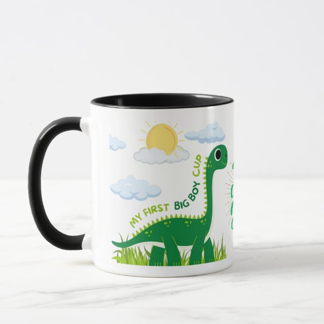 Love What You Do Dinosaur Mug (Left)