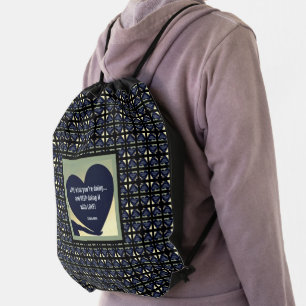 LOVE What You're Doing Backpack by Adiela Akoo