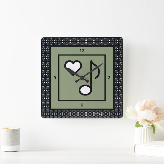 LOVE What You're Doing Clock by Adiela Akoo (Home)