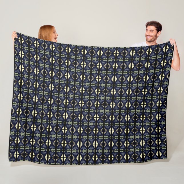 LOVE What You're Doing Fleece Blanket -Adiela Akoo (In Situ)