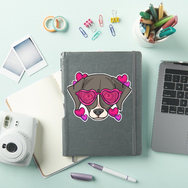 Love Whippet Sticker (iPad Cover)