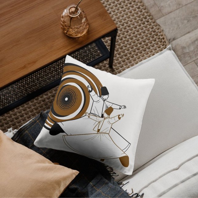 Love Whirling into Rhythm Collection DI-B&B Throw Pillow (Creator Uploaded)