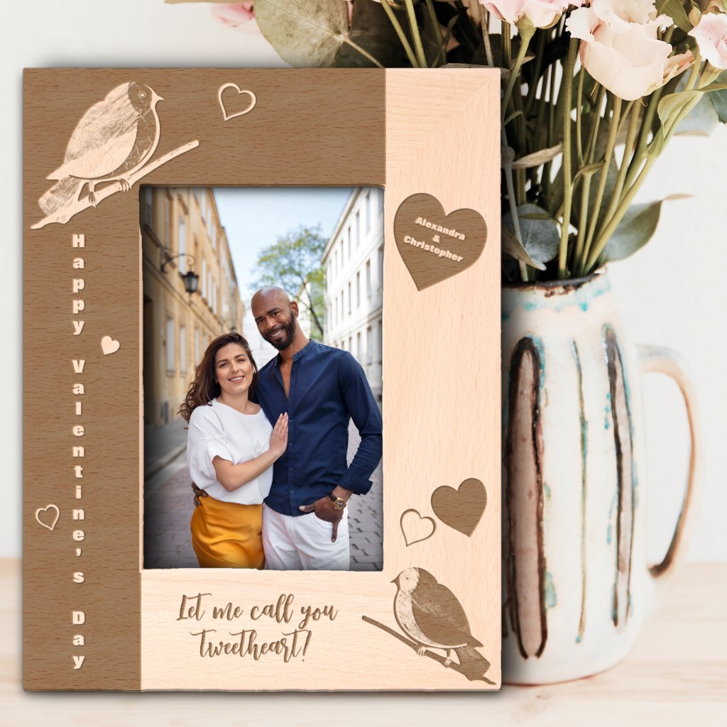 Love Whispers of the woods,  Valentines Birds