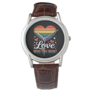 Love Who You Want Gay Pride LGBT  Watch