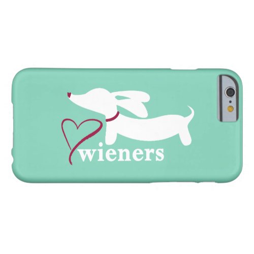 Love Wiener Dogs Dachshund Mobile Cell Phone Case