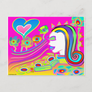 Love Will Blossom: Dream Space Postcard