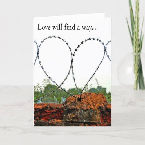 Love will find a way card