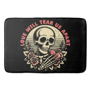 Love Will Tear Us Apart Bath Mat