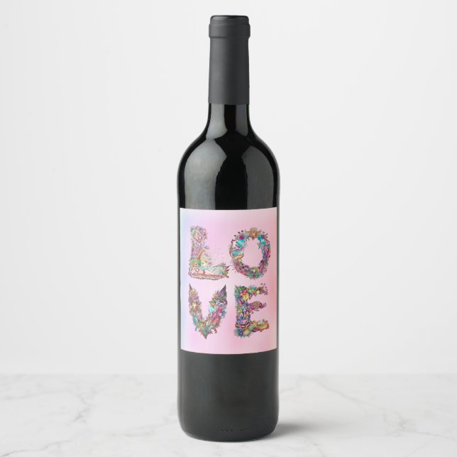 LOVE WINE LABEL (Front)
