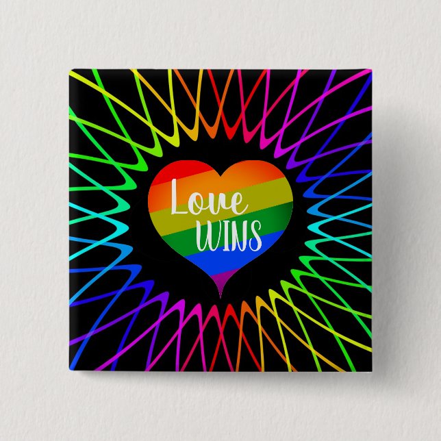 Love Wins Button (Front)
