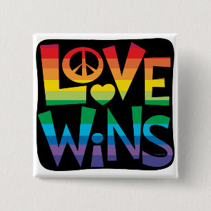 Love Wins! Button