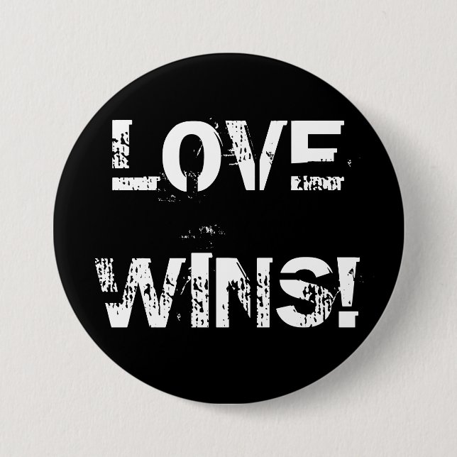 LOVE WINS! BUTTON (Front)
