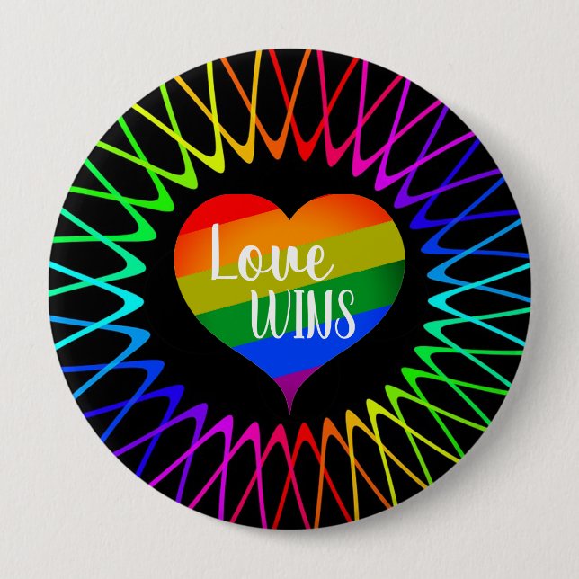 Love Wins Button (Front)