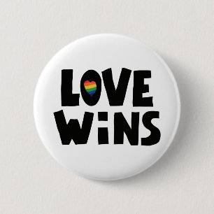 Love Wins Button