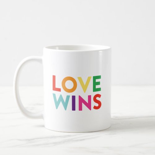 Love Wins  Coffee Mug