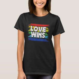 Love Wins Cute Witty Lgbt Community T-Shirt