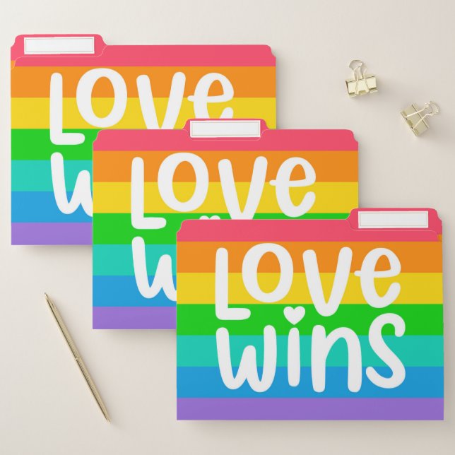 Love Wins File Folder (Set)
