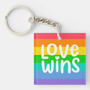 Love Wins Keychain
