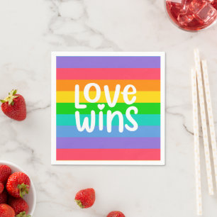 Love Wins Napkins